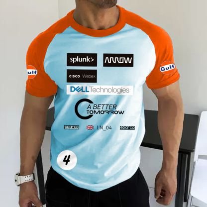 Casual Racing Fitness T-Shirt