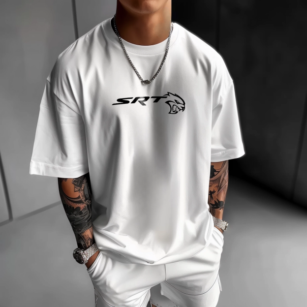 Hellcat Logo Trendy Printed T-shirt