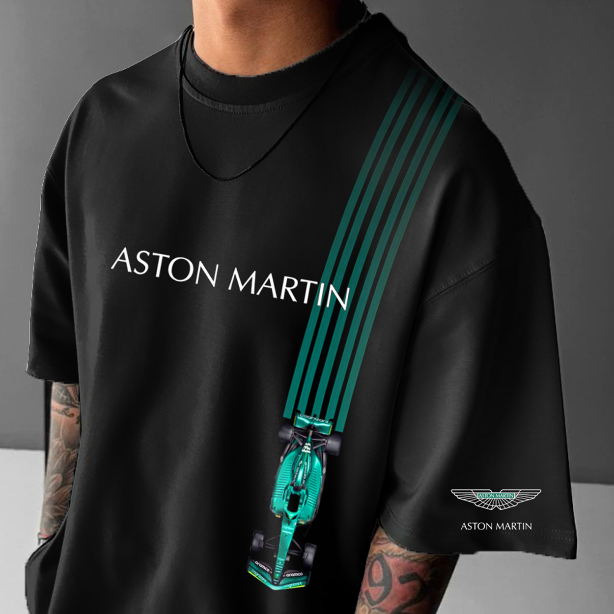 Men's Racing AM Printed T-shirt
