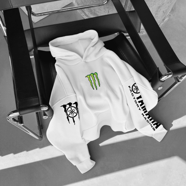 Oversize Racing Style Hoodie