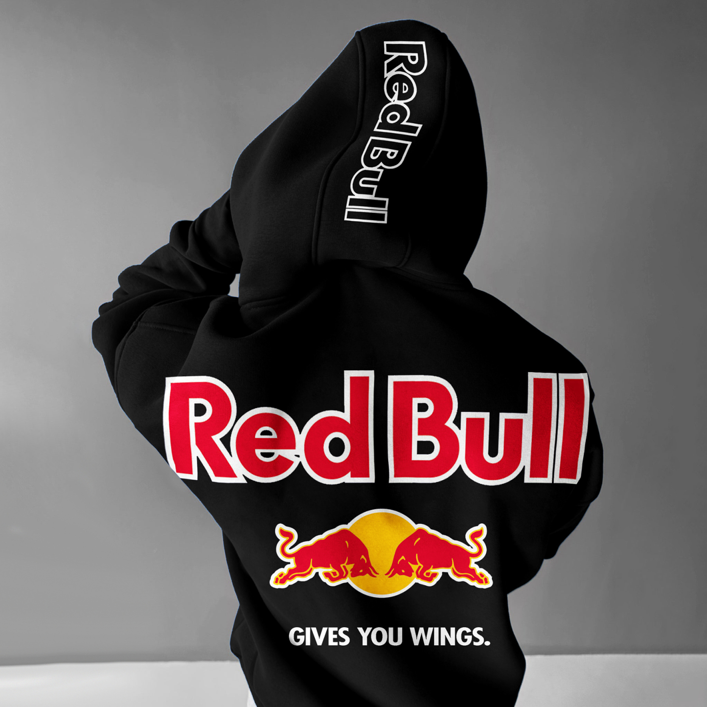 Oversized Red Bull Hoodie