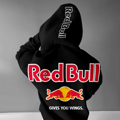 Oversized Red Bull Hoodie