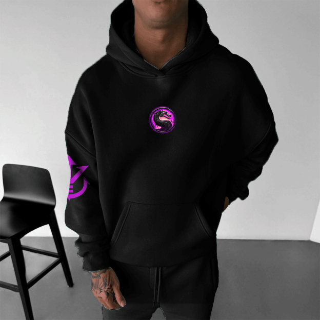 Anime "Dragon Ball" Character "Super Saiyan" Pattern Print Hoodie
