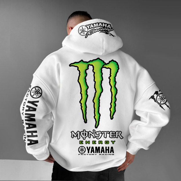 Oversize Racing Style Hoodie