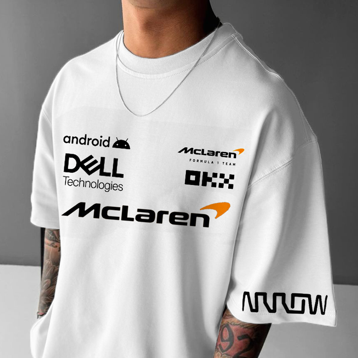 Men's Racing Printed T-shirt