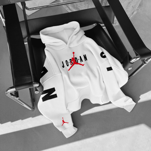 Oversized Unisex Basketball Print Hoodie
