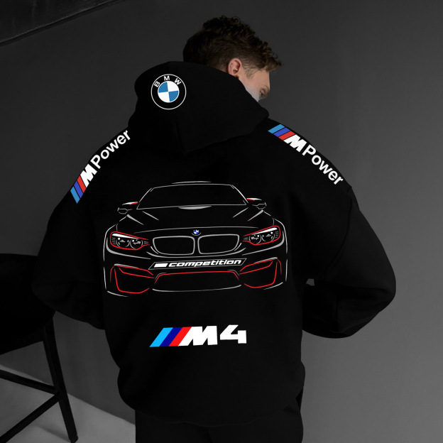 Oversize Sports Car M4 Hoodie