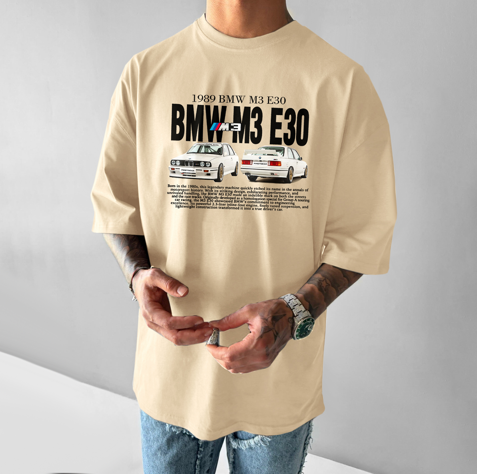 Unisex Casual Sports Car T-shirt