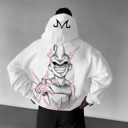 Unisex Anime Causal Printed Oversize Hoodie-Teegamechanger