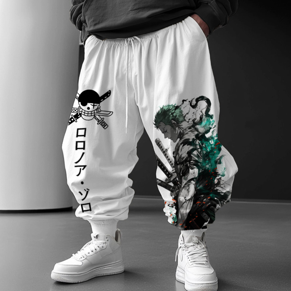 Unisex Straw Hat Pirate Anime Harem Pants