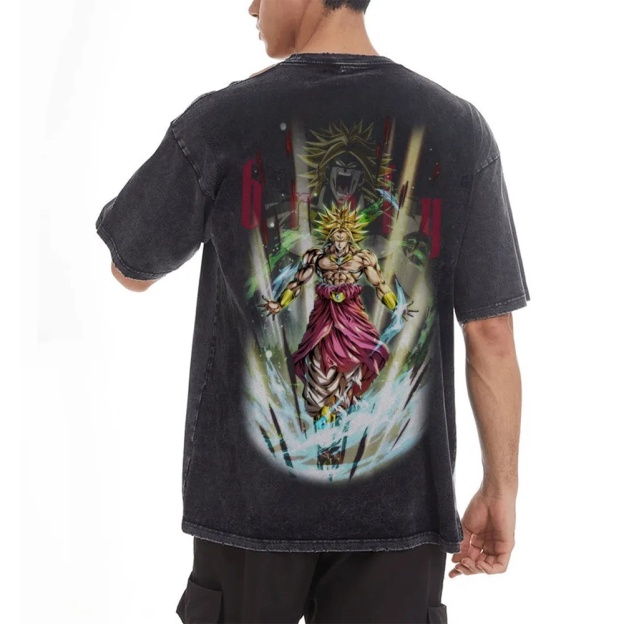 Vintage Washed Tee丨Dragon Ball