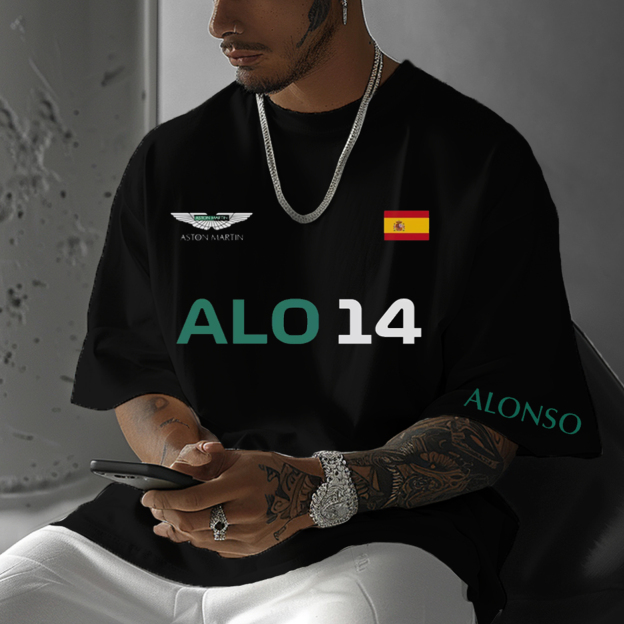 Men's Oversized SpainRacing Team T-Shirt
