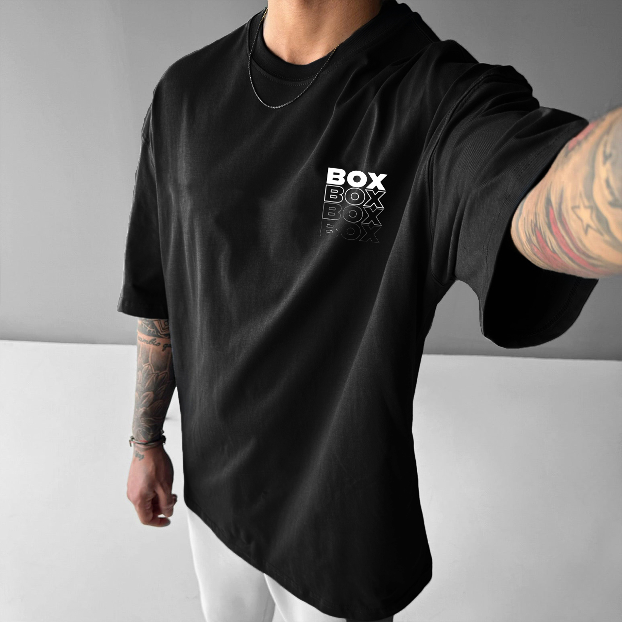 Unisex Racing "BOX BOX BOX" Oversized T-Shirt
