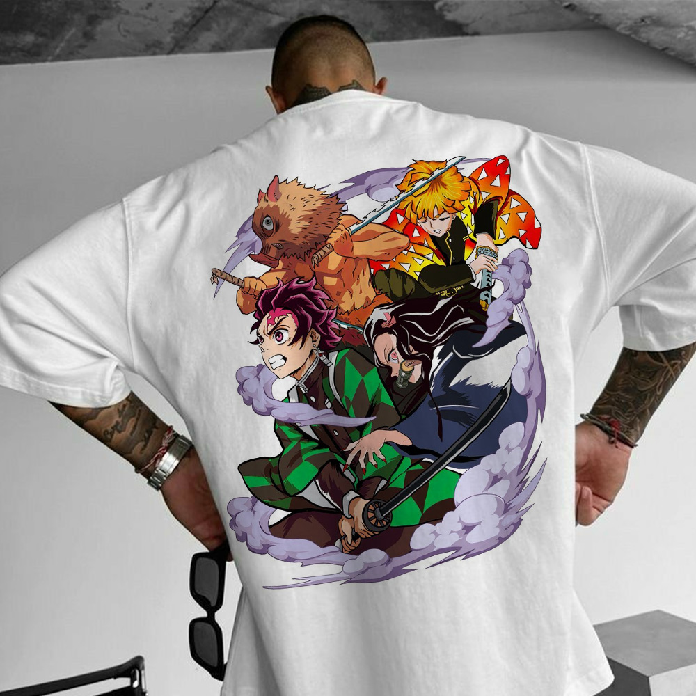 Unisex Anime Inspired Vintage T-Shirt