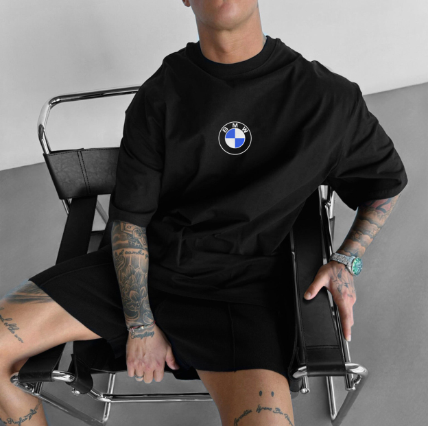 Unisex Casual Sports Car T-shirt