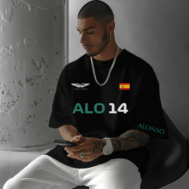 Men's Oversized SpainRacing Team T-Shirt