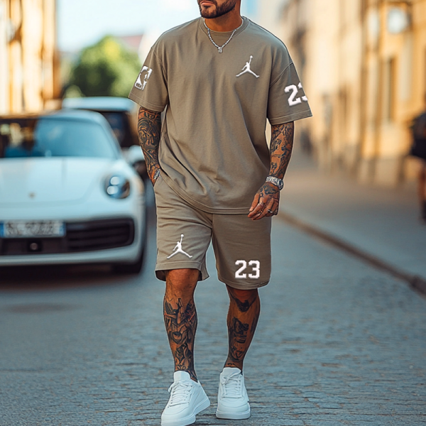 Unisex Basketball T-shirt and Shorts Set