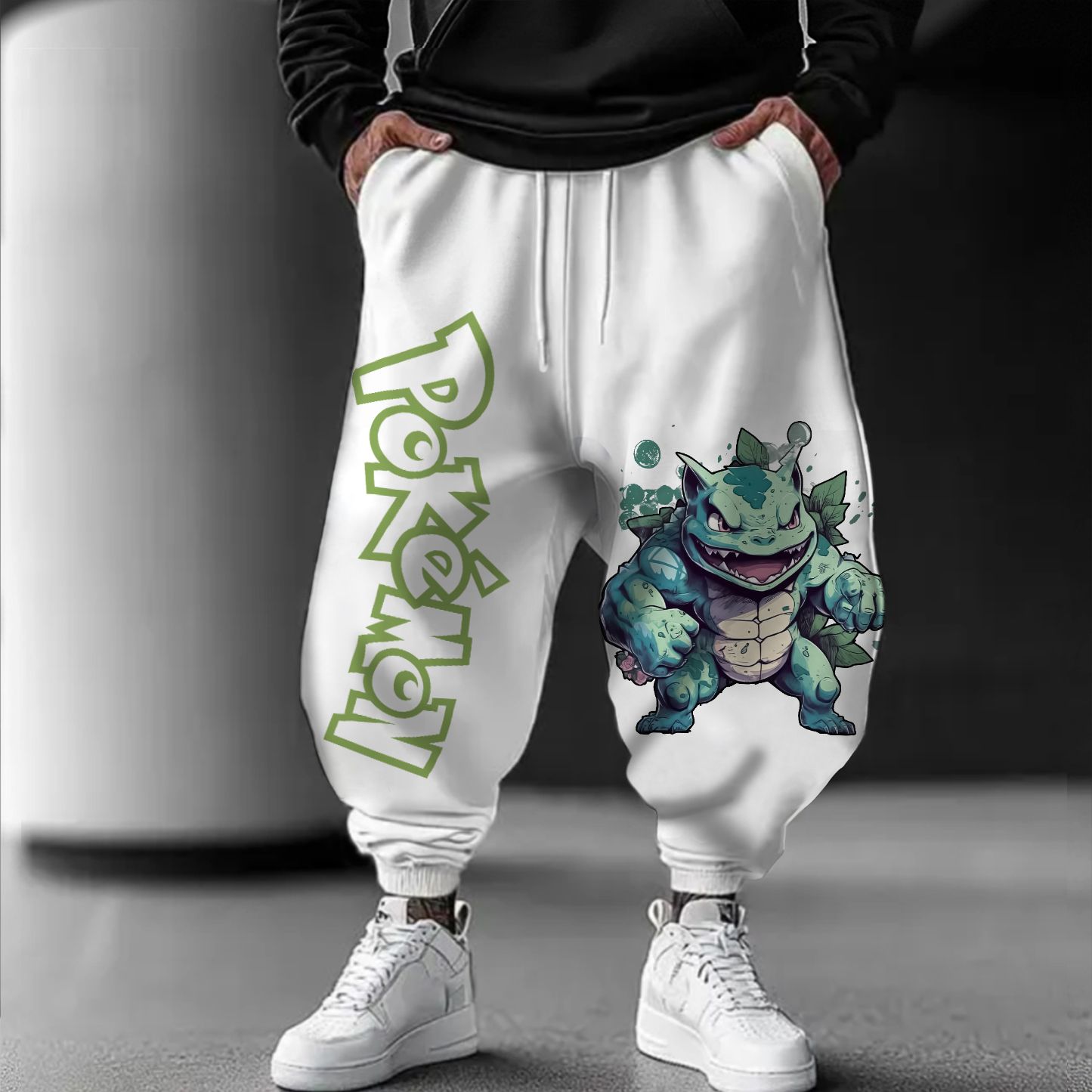 Unisex  Casual Anime Streetwear Pants