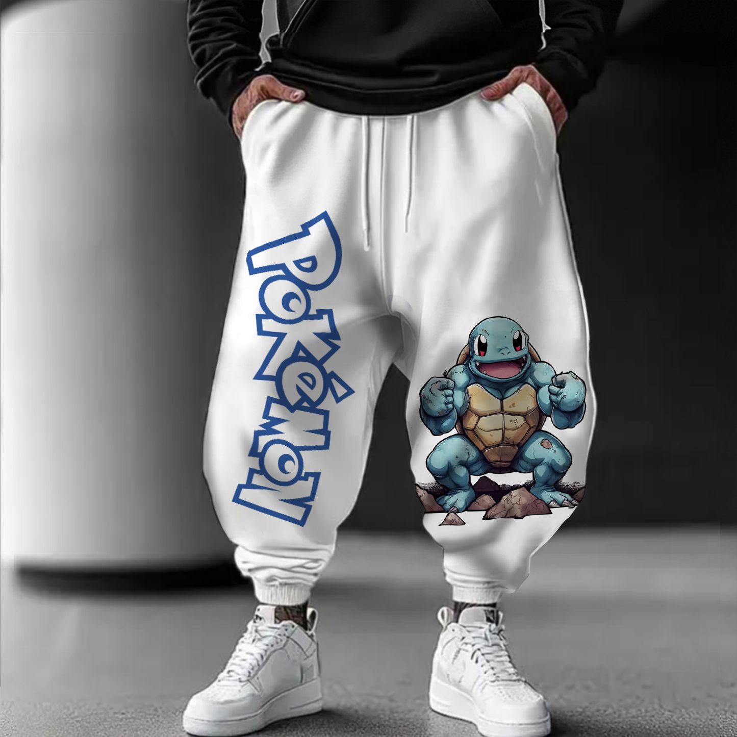 Unisex  Casual Anime Streetwear Pants