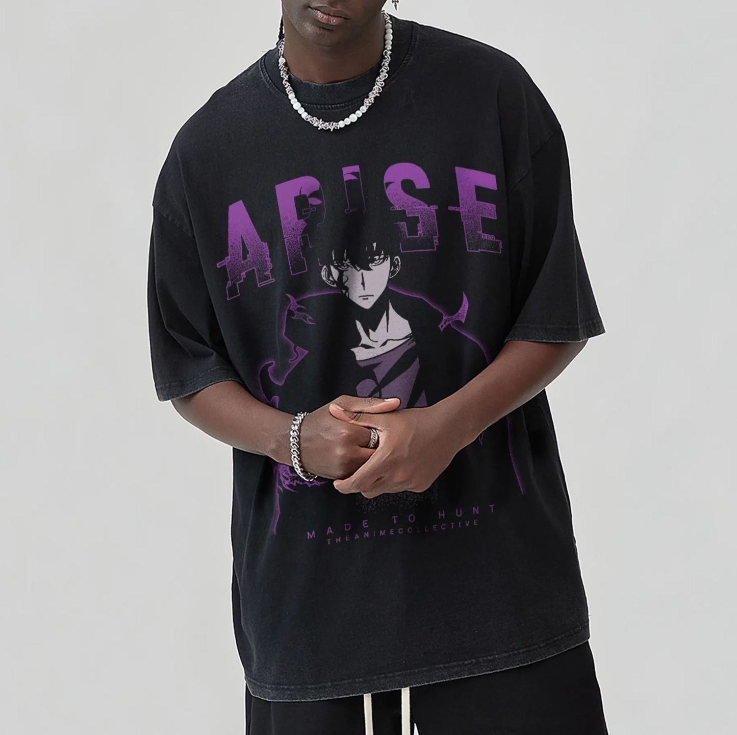 Unisex Anime Inspired Vintage T-Shirt