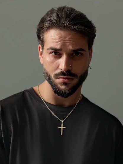 14K Gold Cross Pendant Necklace – A Timeless Symbol of Faith & Love