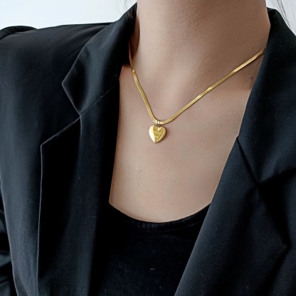 Timeless Heart Pendant Necklace