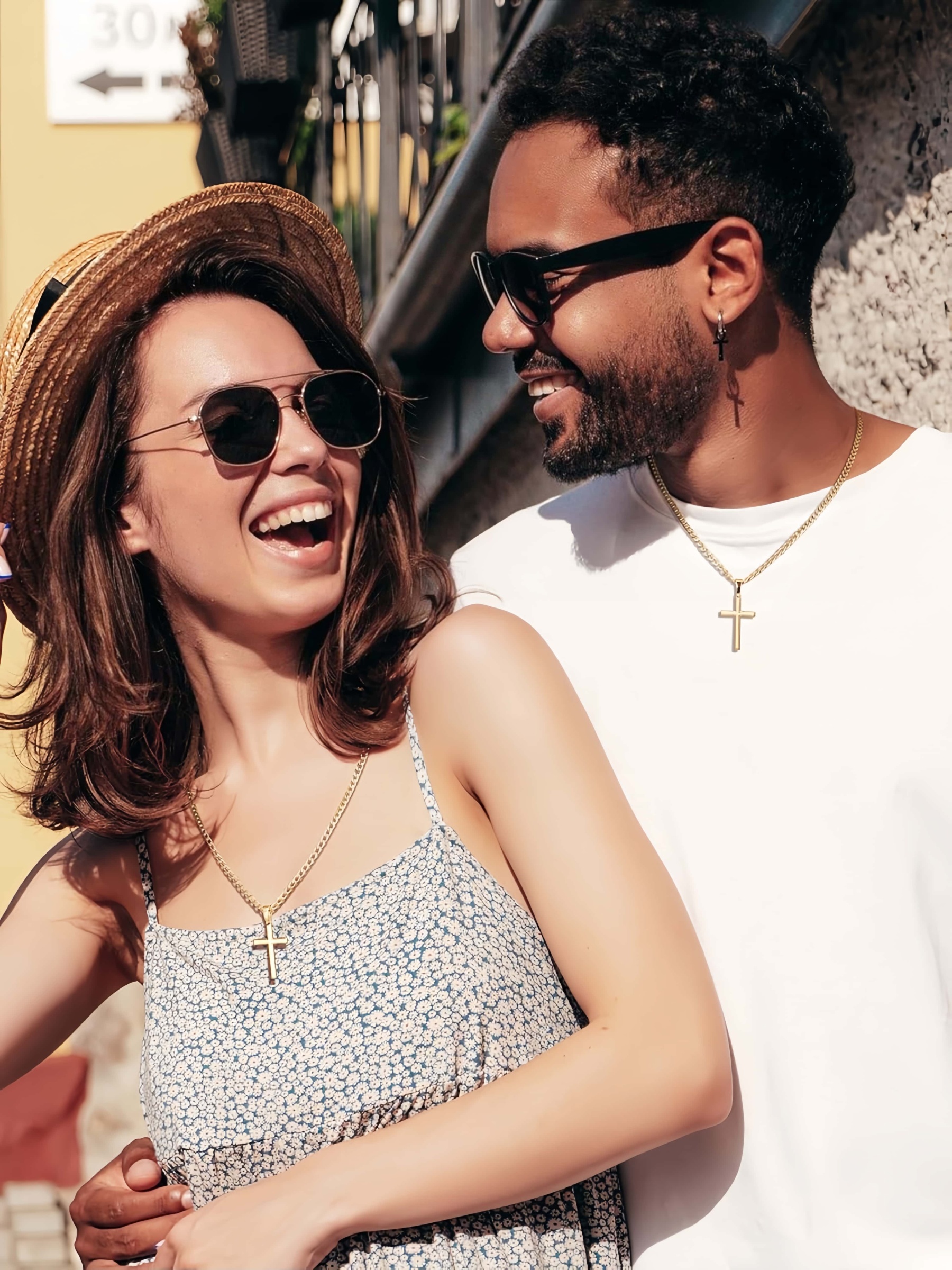 14K Gold Cross Pendant Necklace – A Timeless Symbol of Faith & Love