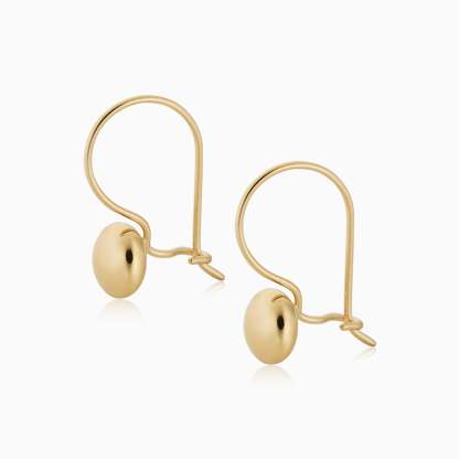 Buttoned Up Drop Earrings