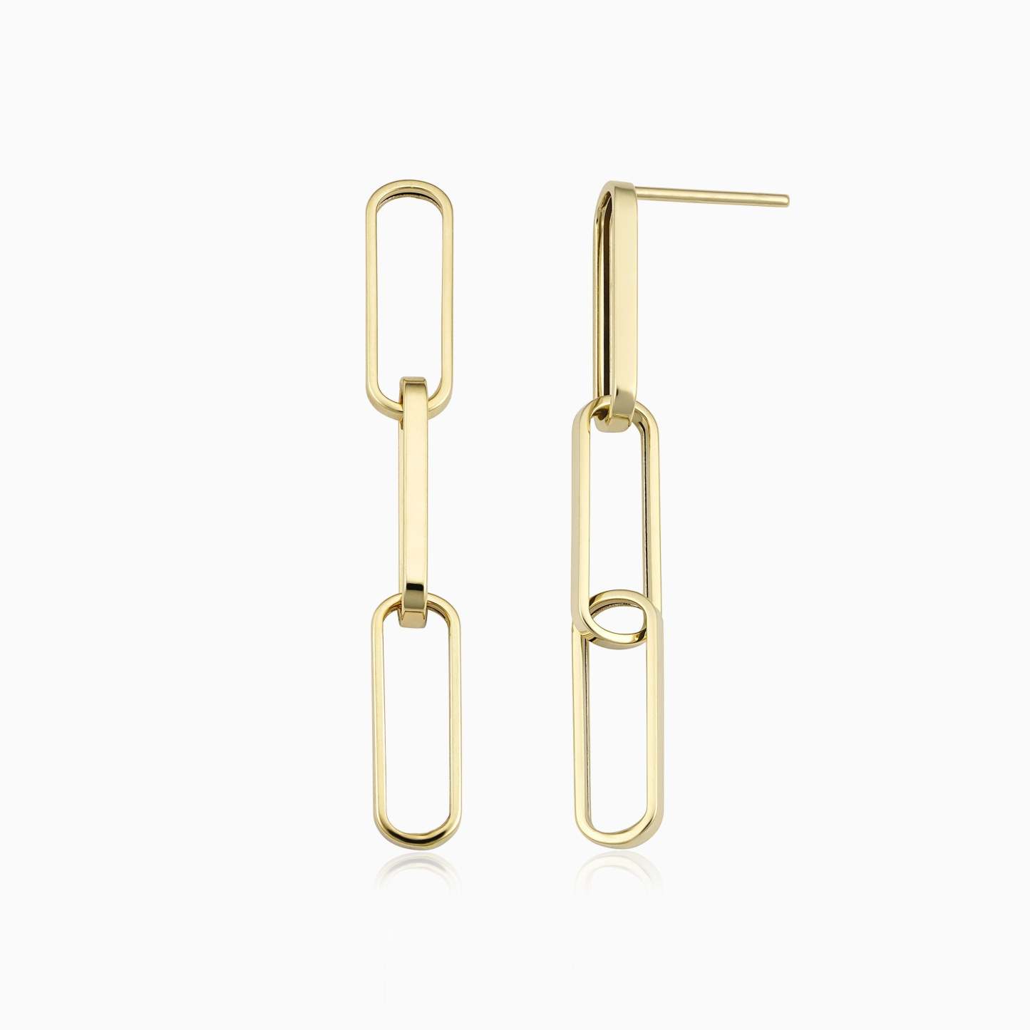 Venice Link Bold Drop Earrings