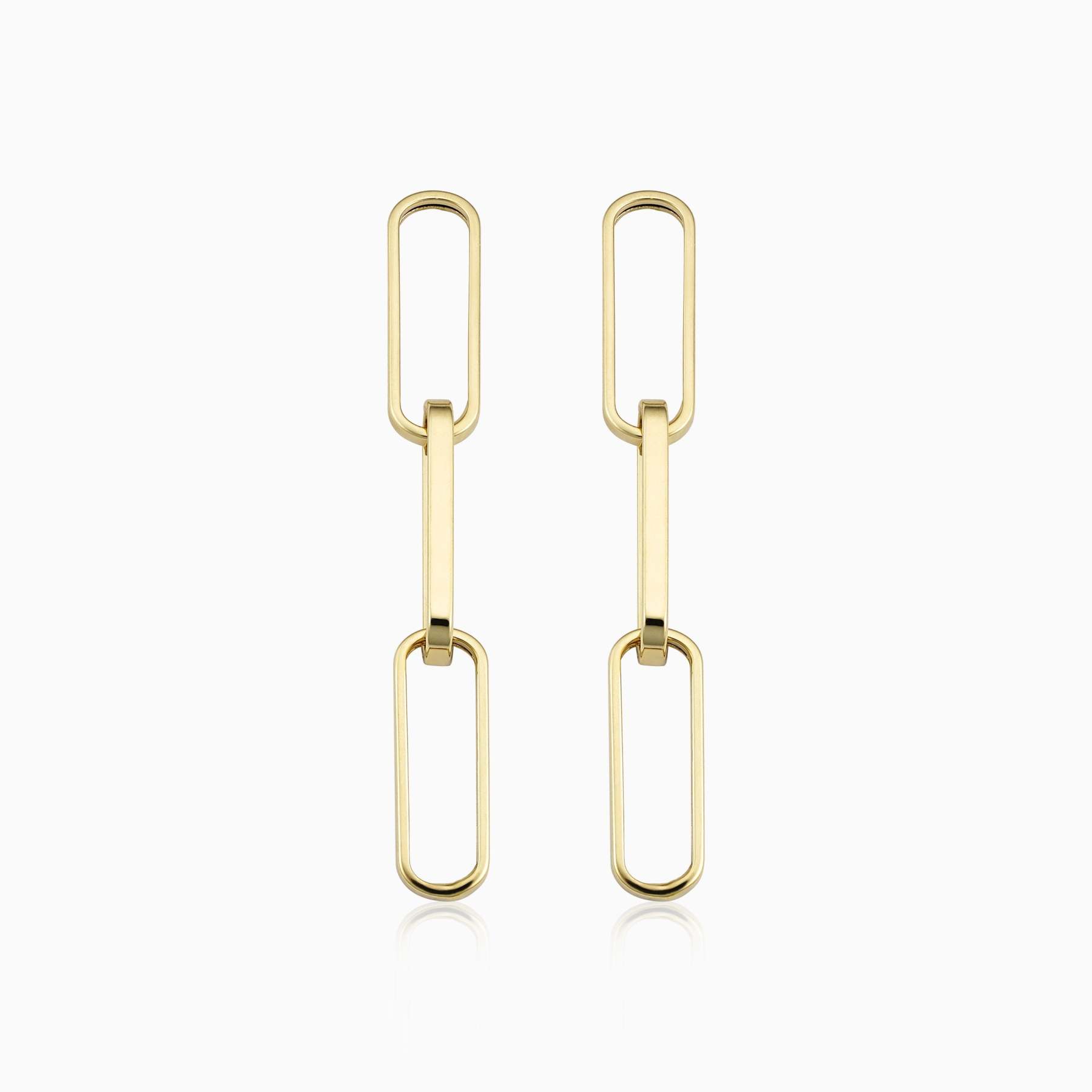 Venice Link Bold Drop Earrings