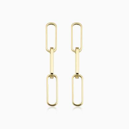 Venice Link Bold Drop Earrings