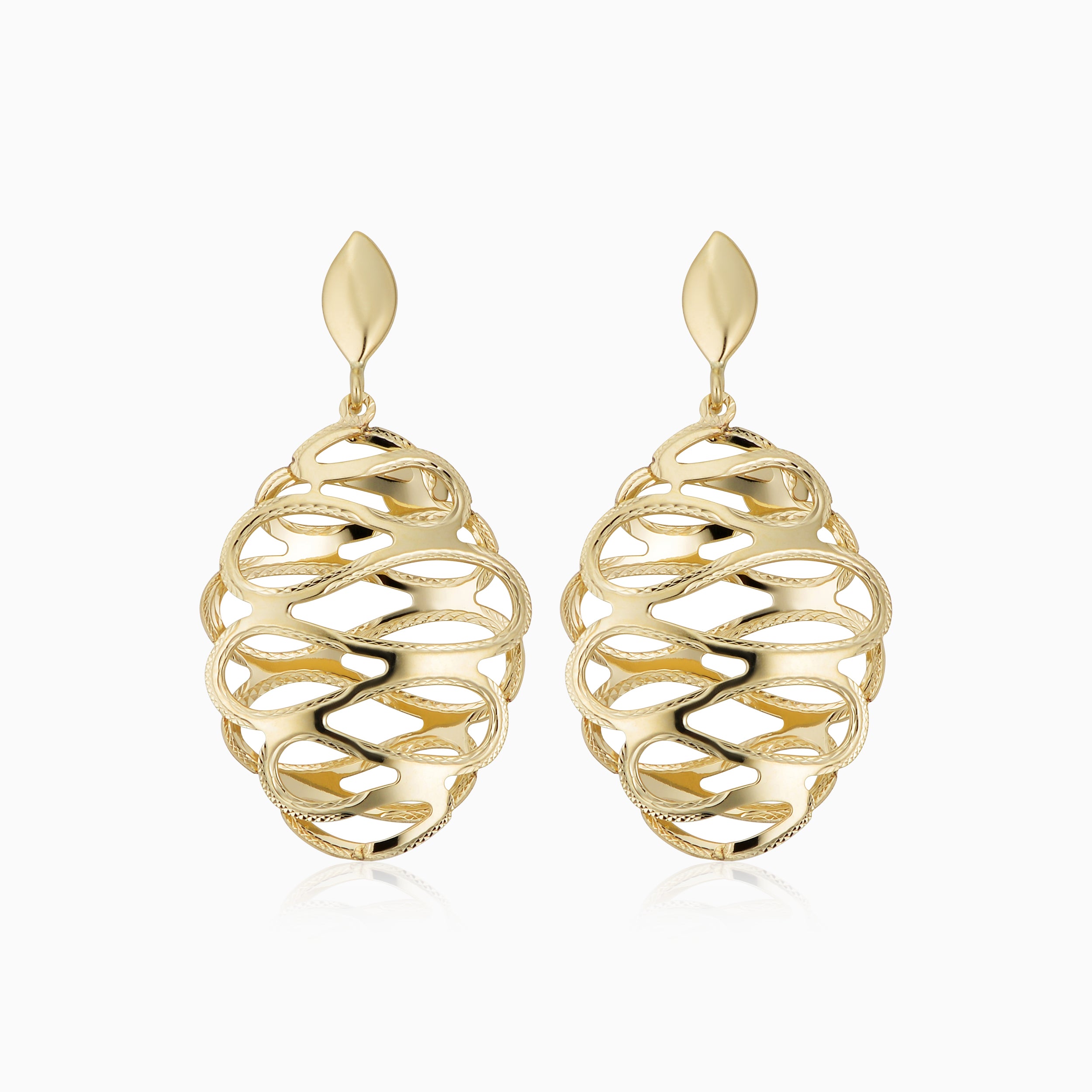 Revello Oval Drop Earrings