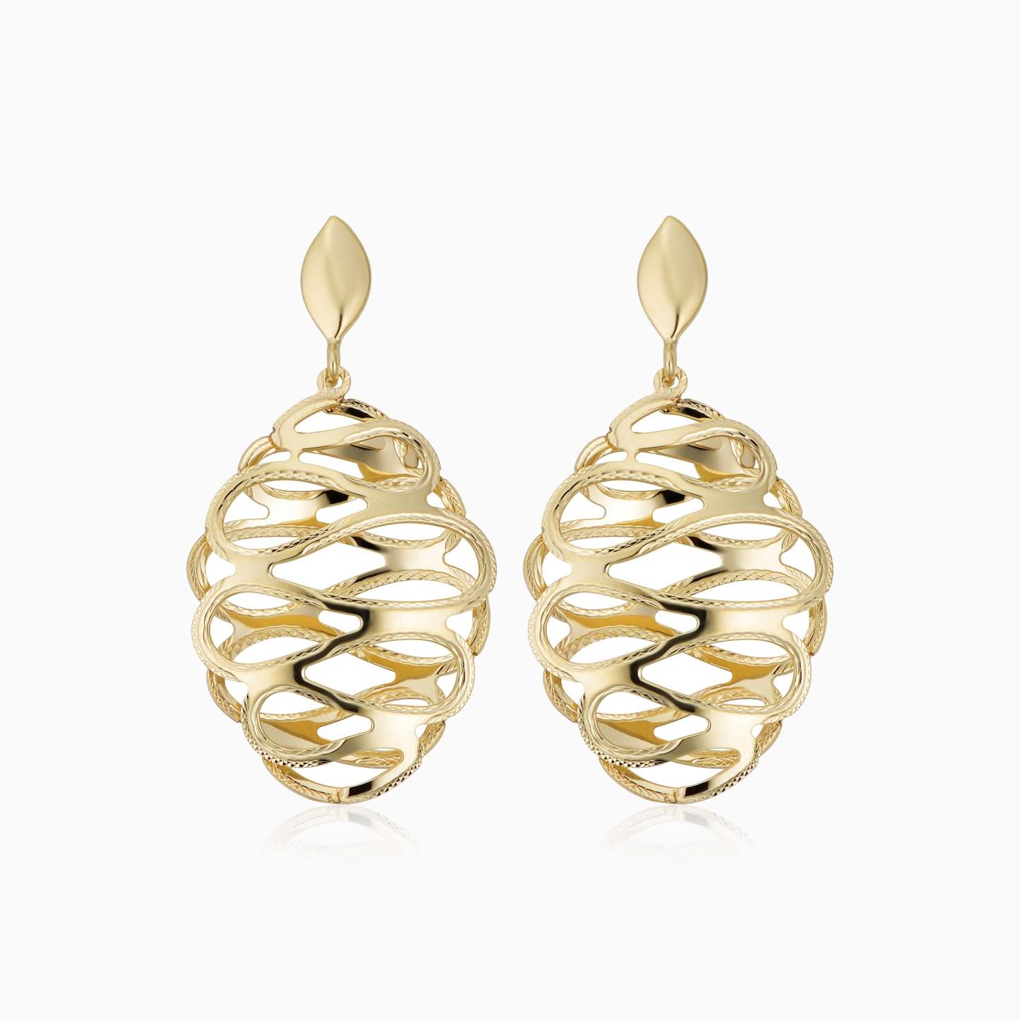 Revello Oval Drop Earrings