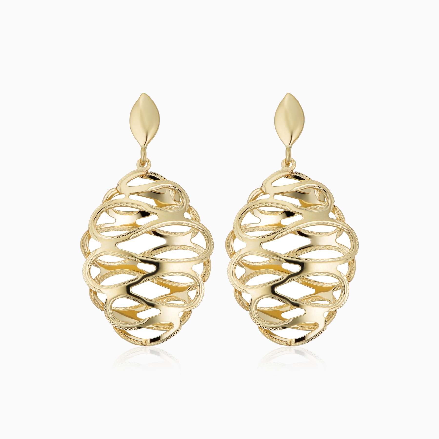 Revello Oval Drop Earrings