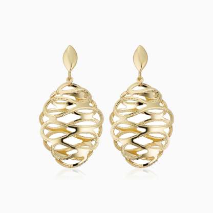 Revello Oval Drop Earrings