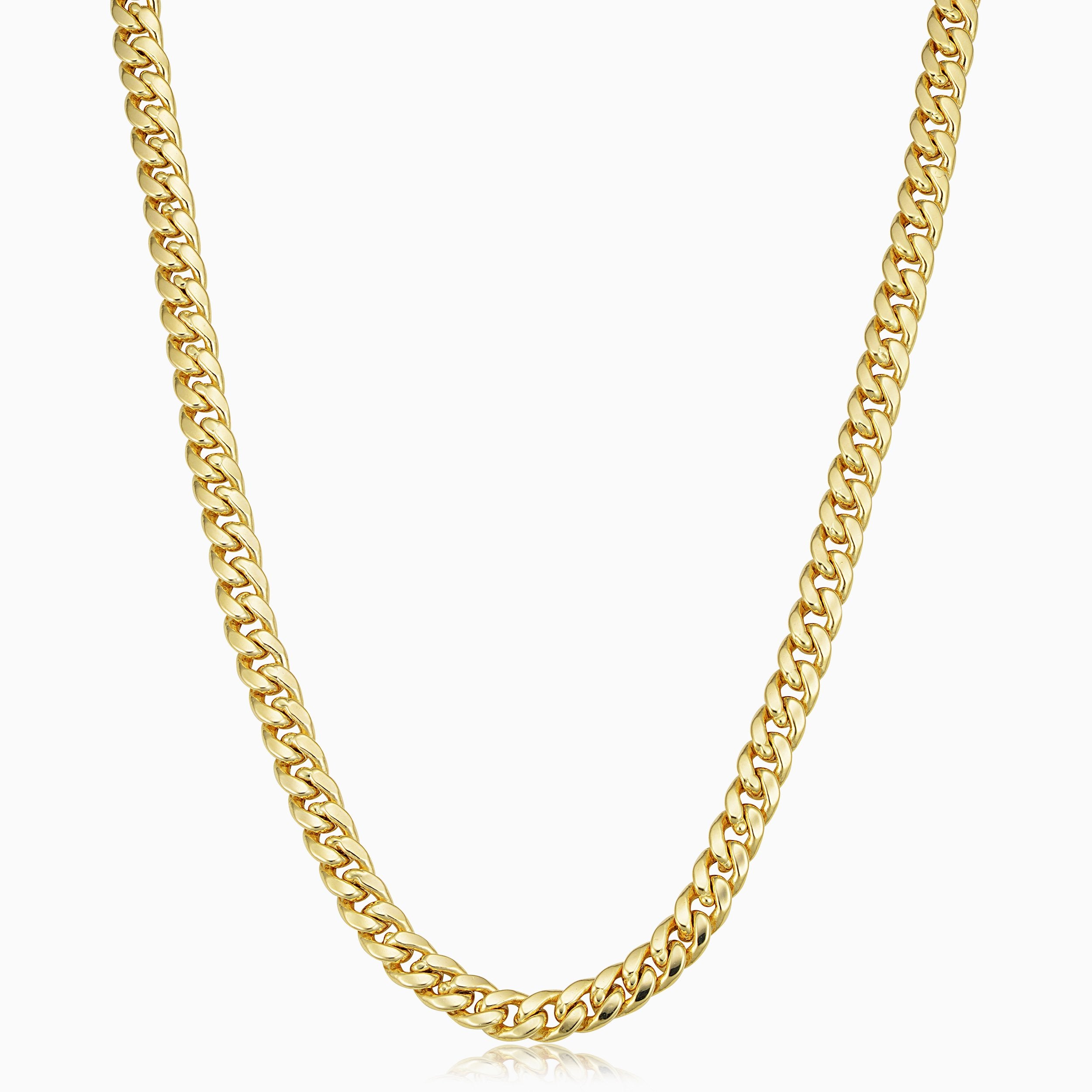 Estate Cuban Bold Necklace