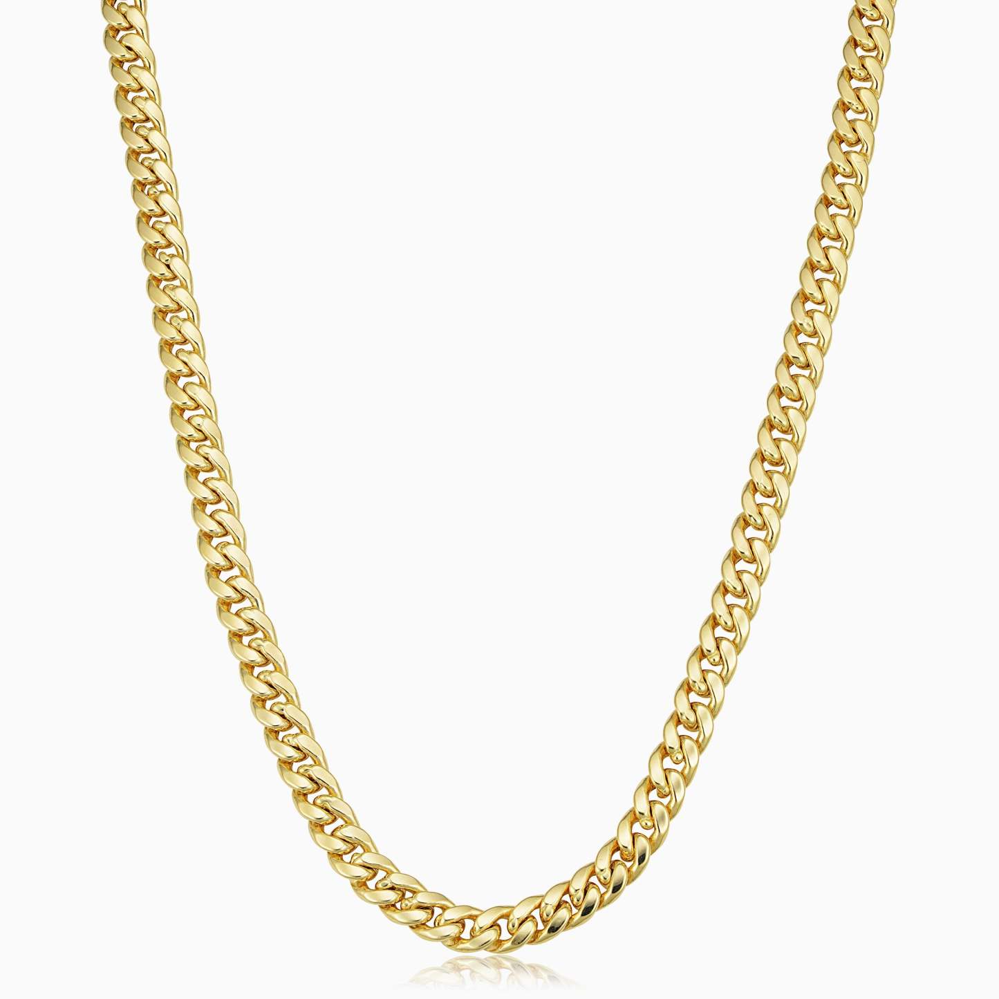 Estate Cuban Bold Necklace