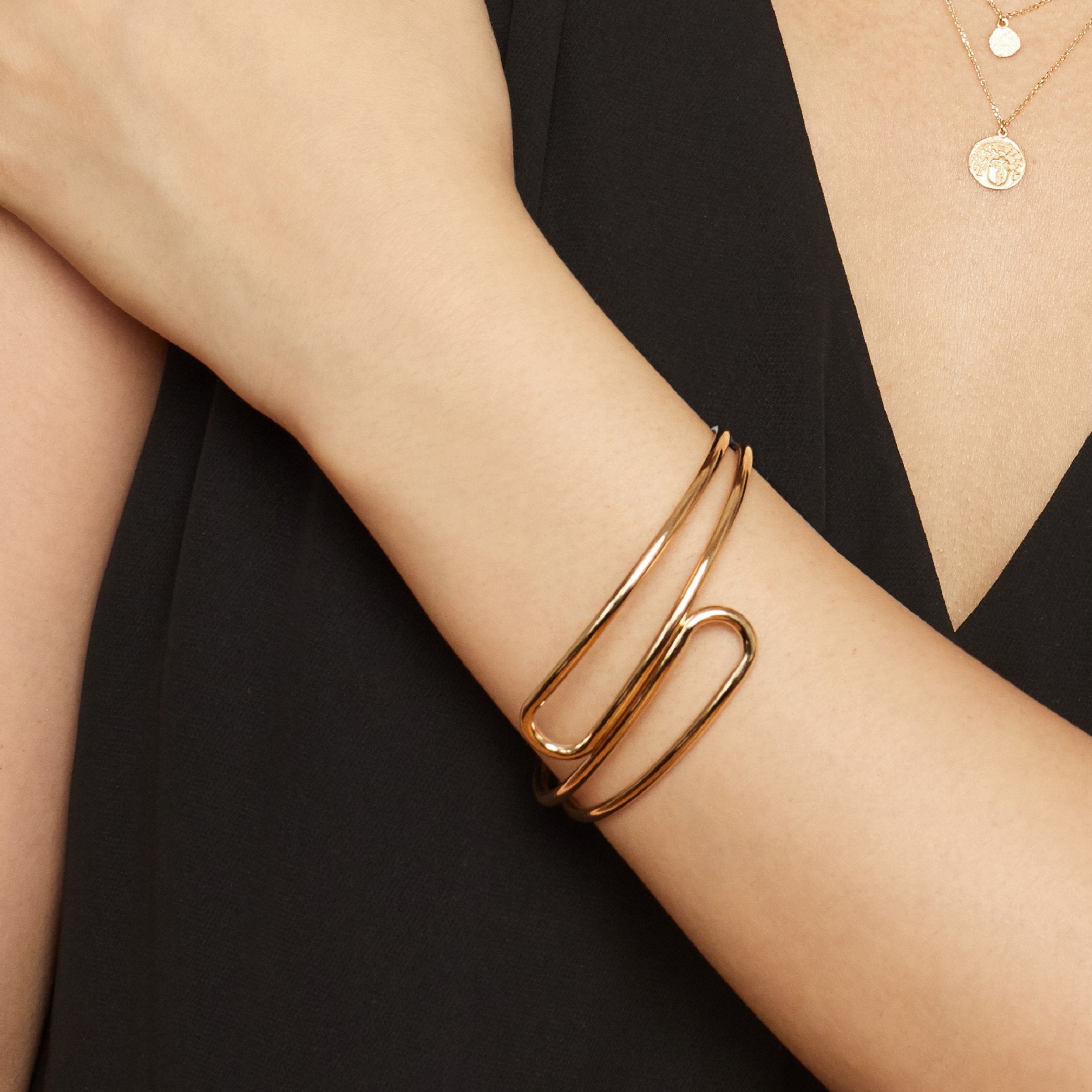 Avant-Garde Wrap Cuff