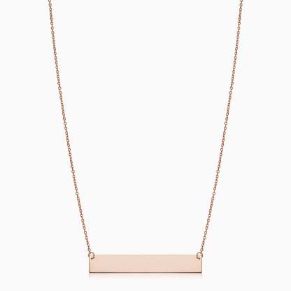 Brooklyn Bar Necklace