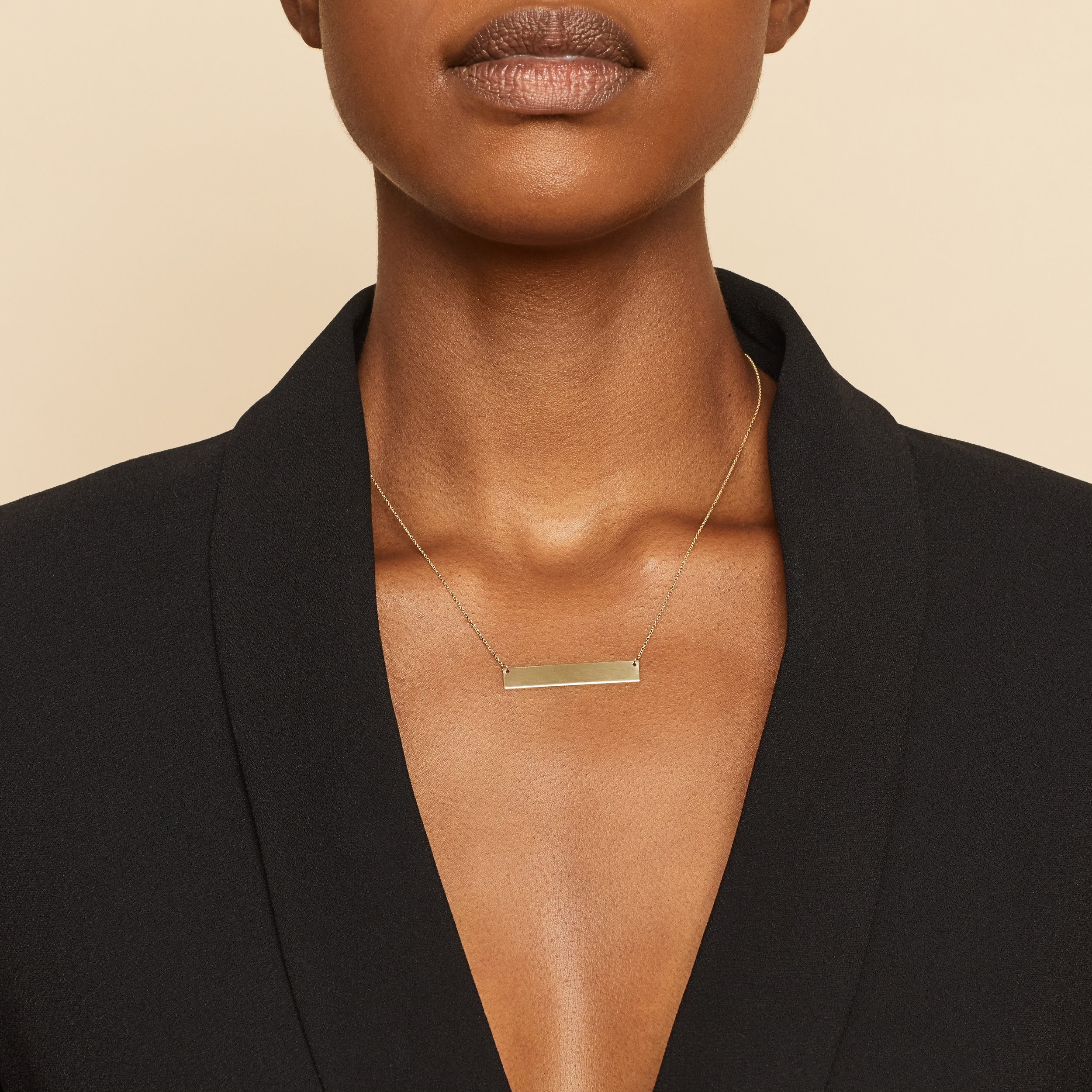 Brooklyn Bar Necklace