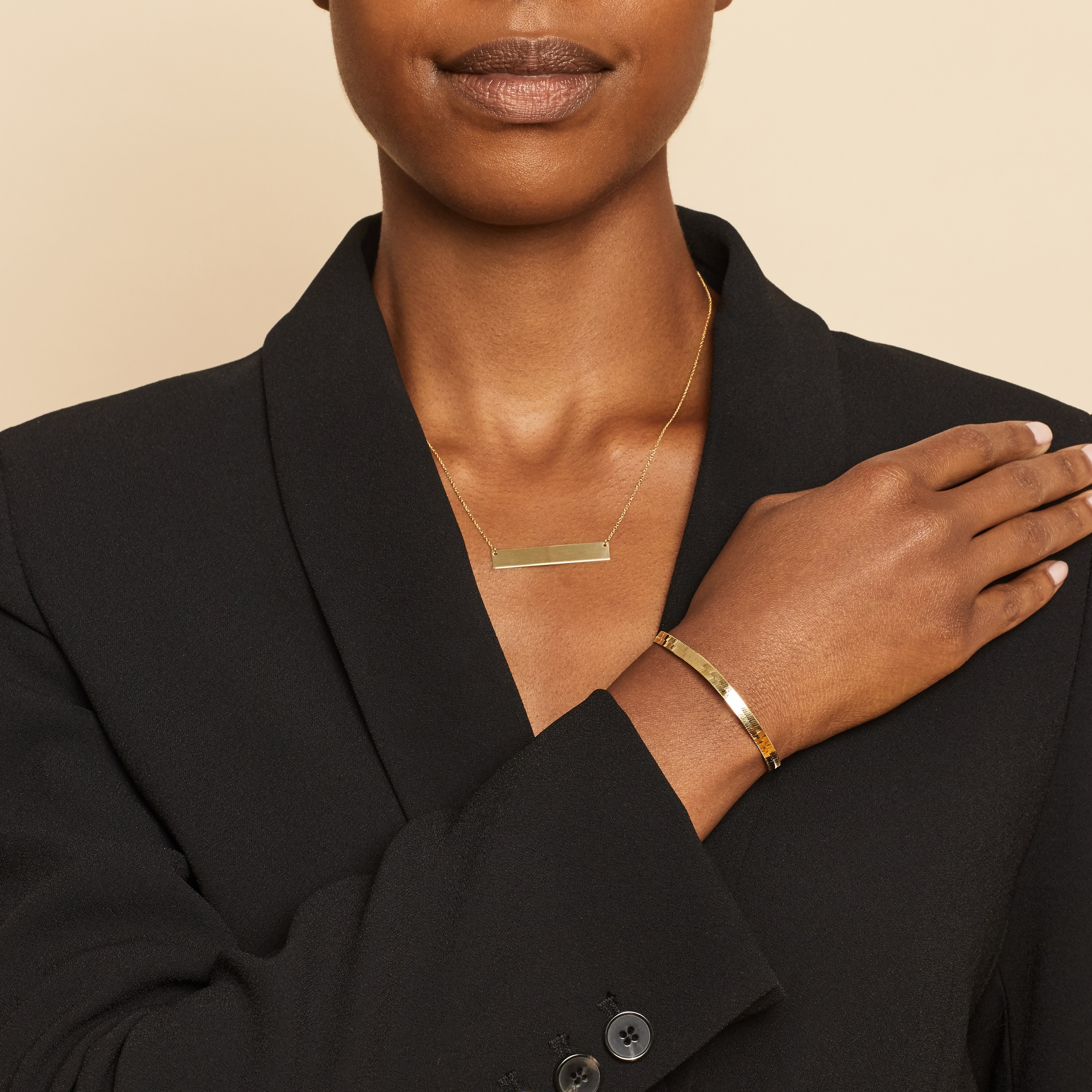 Brooklyn Bar Necklace