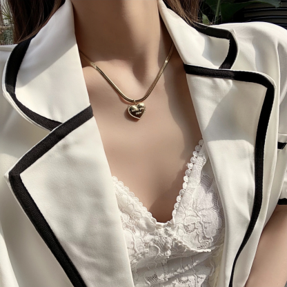 Timeless Heart Pendant Necklace