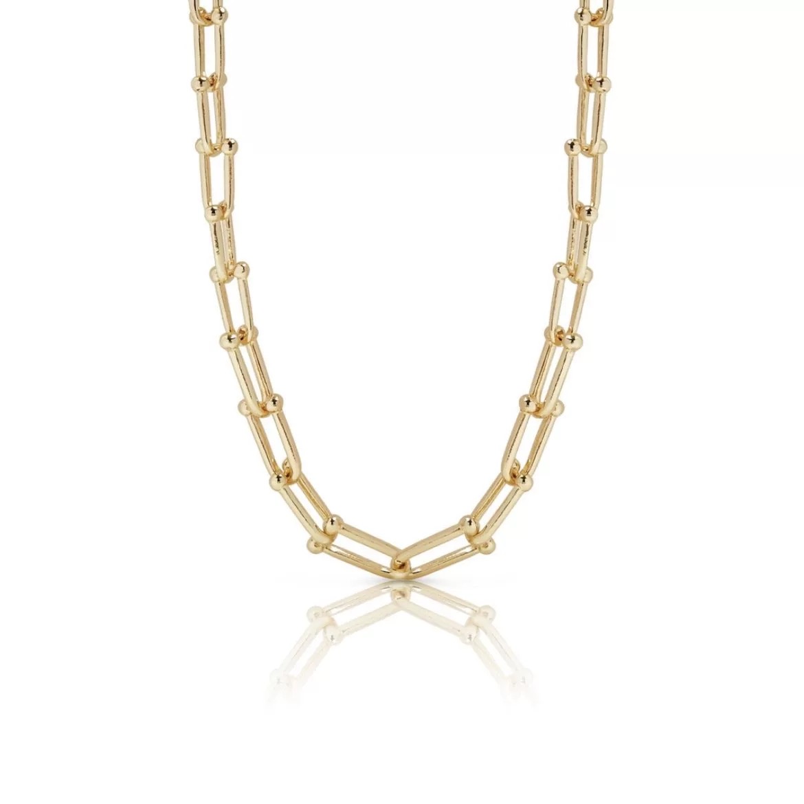 Luxurious Gold Toggle Closure Necklace