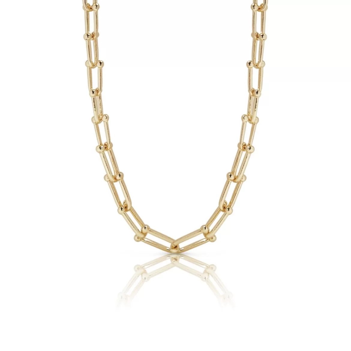 Luxurious Gold Toggle Closure Necklace