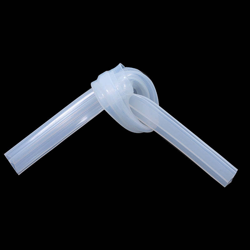 U. F, H, corner type glass door sealing strip, frameless glass shower door, door bottom/corner side sealing strip sealing rubber