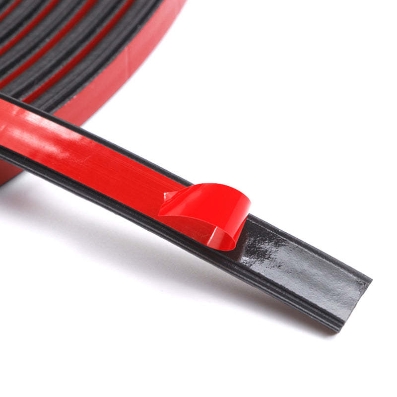 Car door rubber sealing strip, universal B-type self-adhesive adhesive strip, car window soundproof door sealing strip
