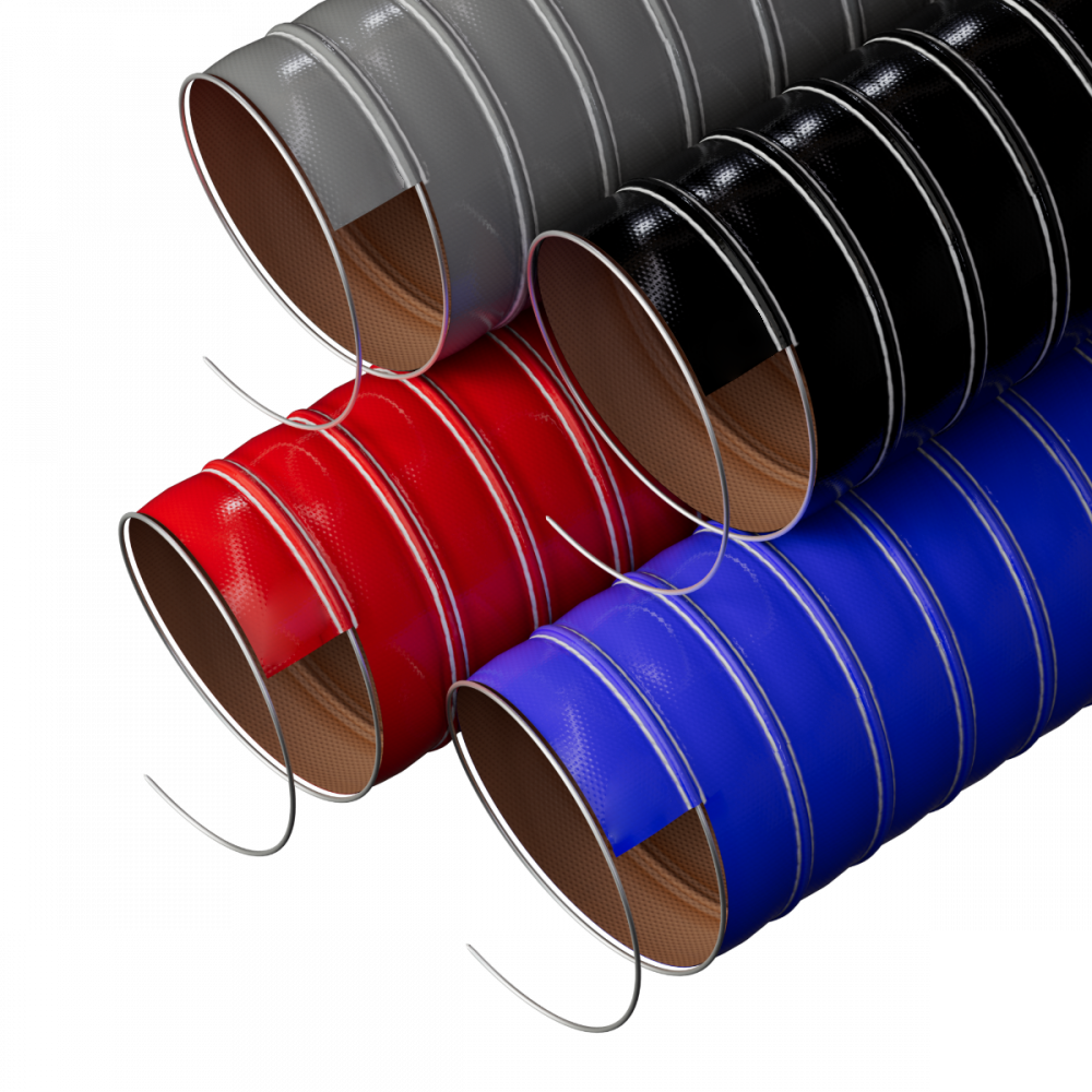 High quality factory Silicone air ducting