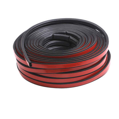 Car door rubber sealing strip, universal B-type self-adhesive adhesive strip, car window soundproof door sealing strip