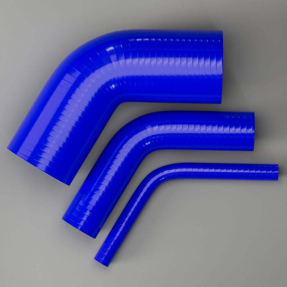 High quality factory silicone hose 60 degree elbow