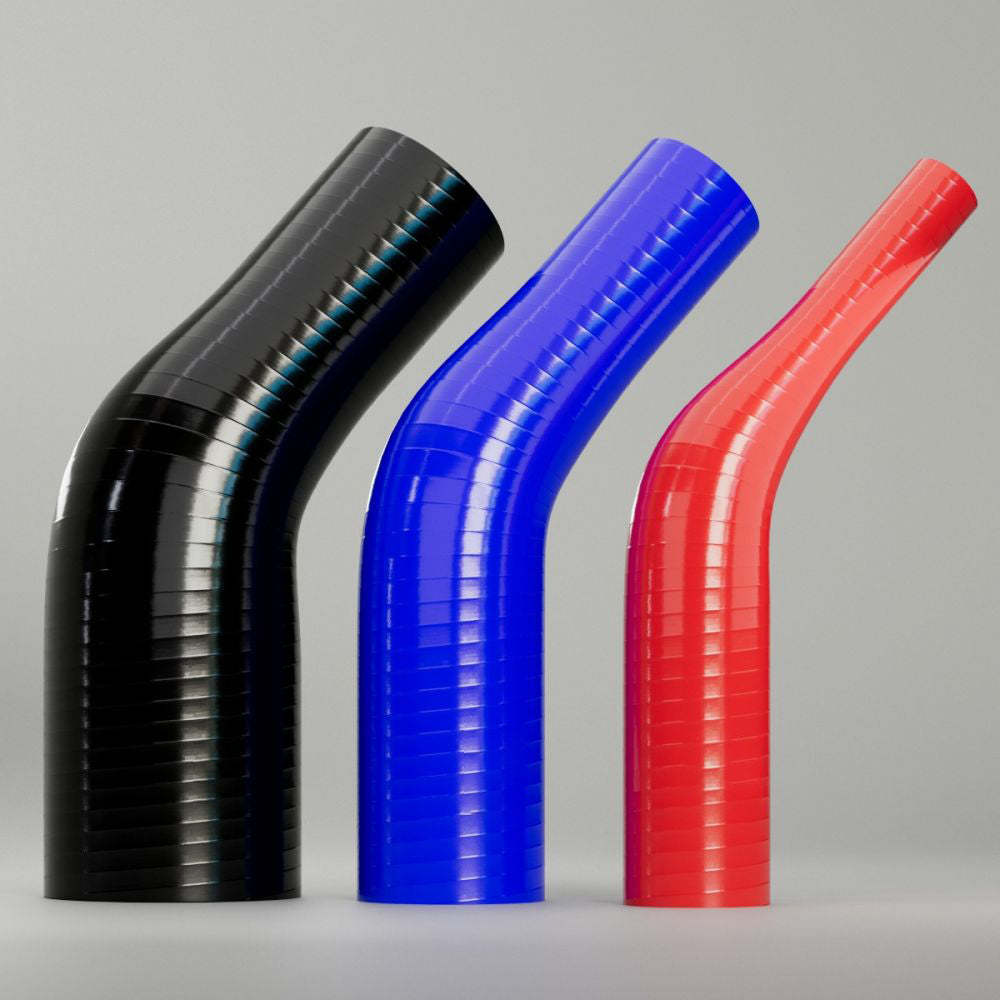 High quality factory Silicone Hose 45 Degree Elbow Reducer